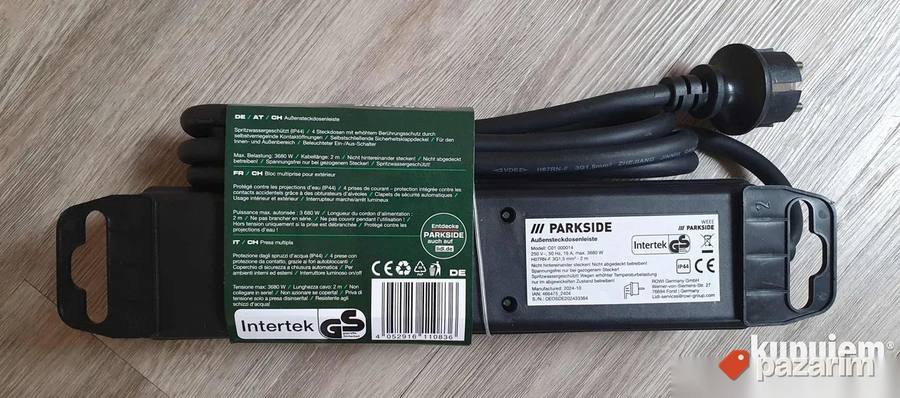 Nova Parkside spoljašnja produžna utičnica 2