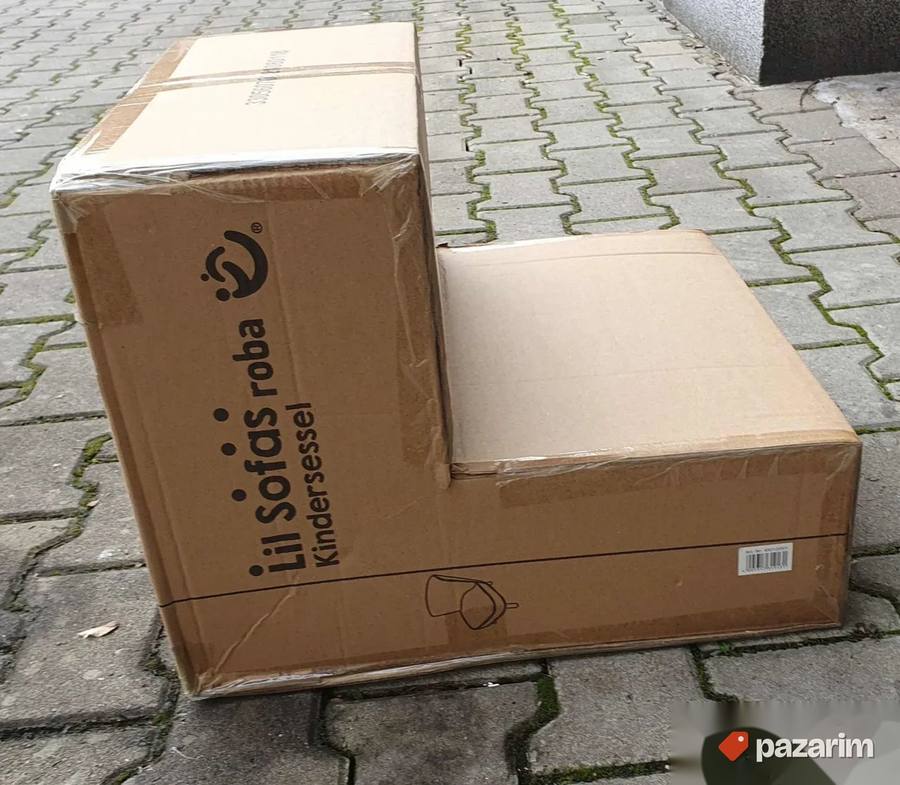 Stabilna i prelepa dečija fotelja ROBA model Lil sofas 3