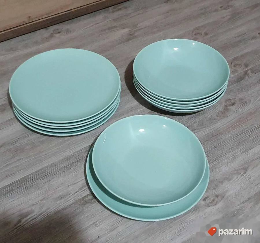 Ikea set tanjira 6 plitkih i 6 dubokih 2