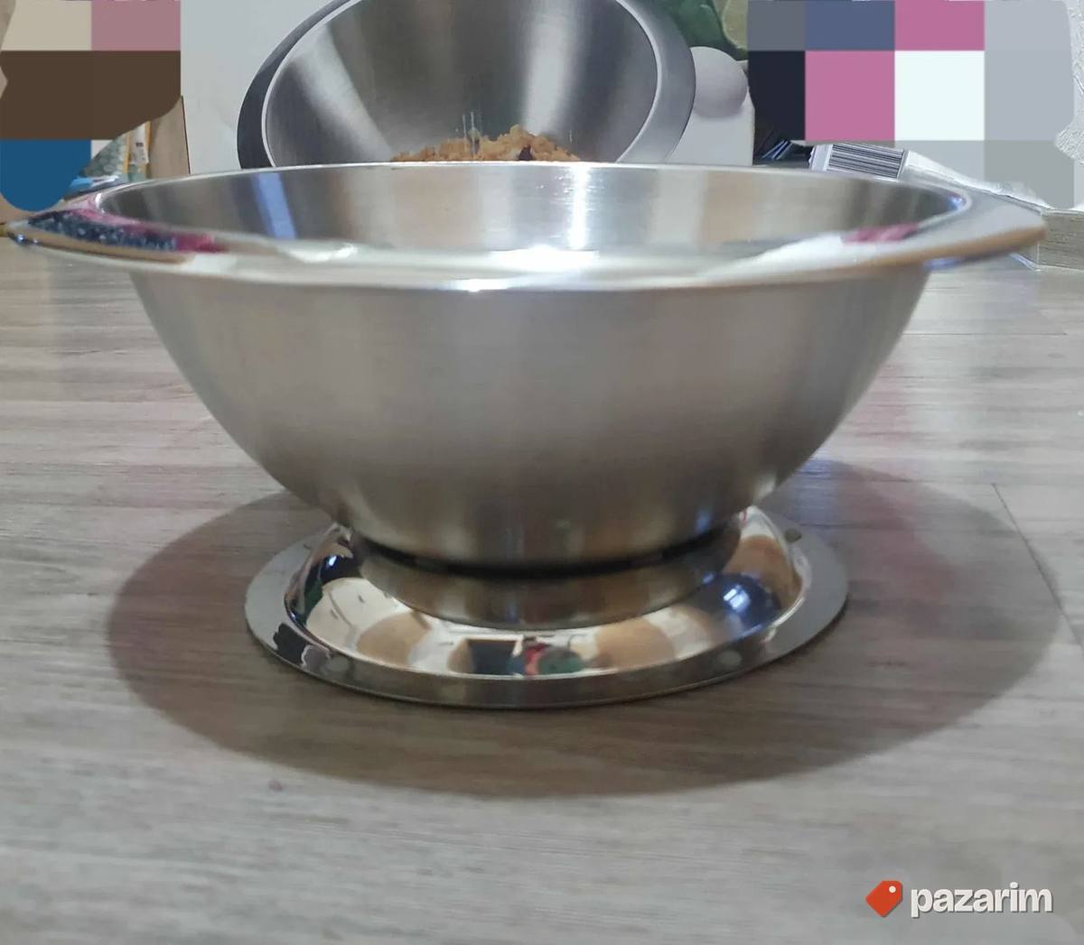 Inox činija sa postoljem 2,5L 1