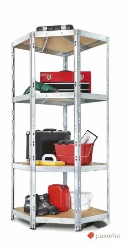 Nova Parkside ugaona metalna polica 70x70x40x180 cm 3