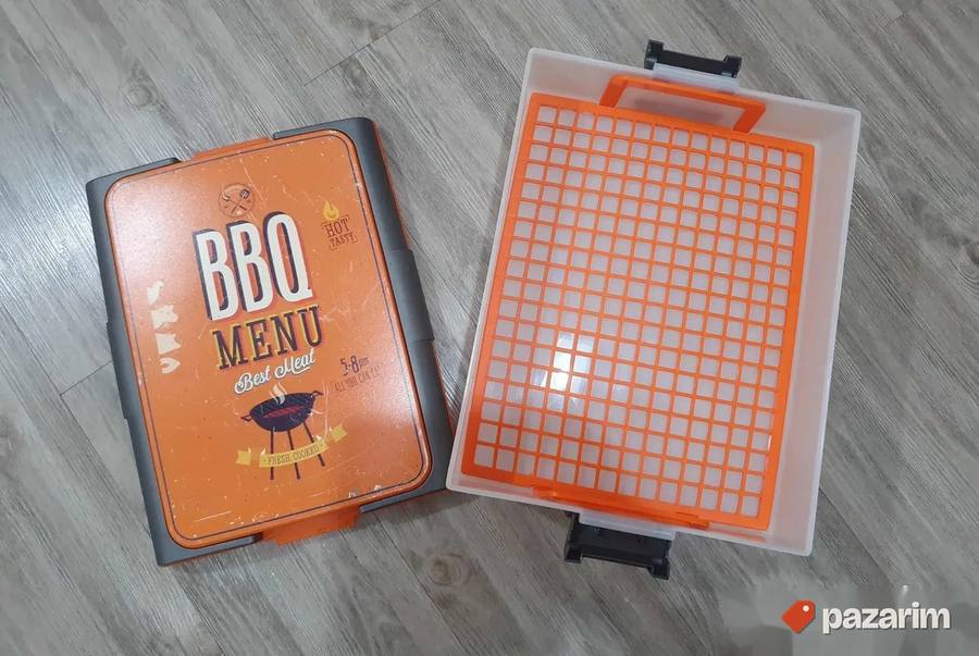 Praktična BBQ kutija za mariniranje i odlaganje mesa 3