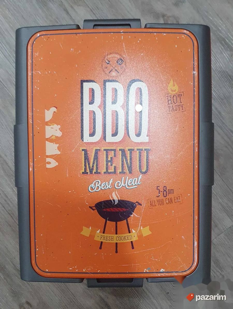 Praktična BBQ kutija za mariniranje i odlaganje mesa 5