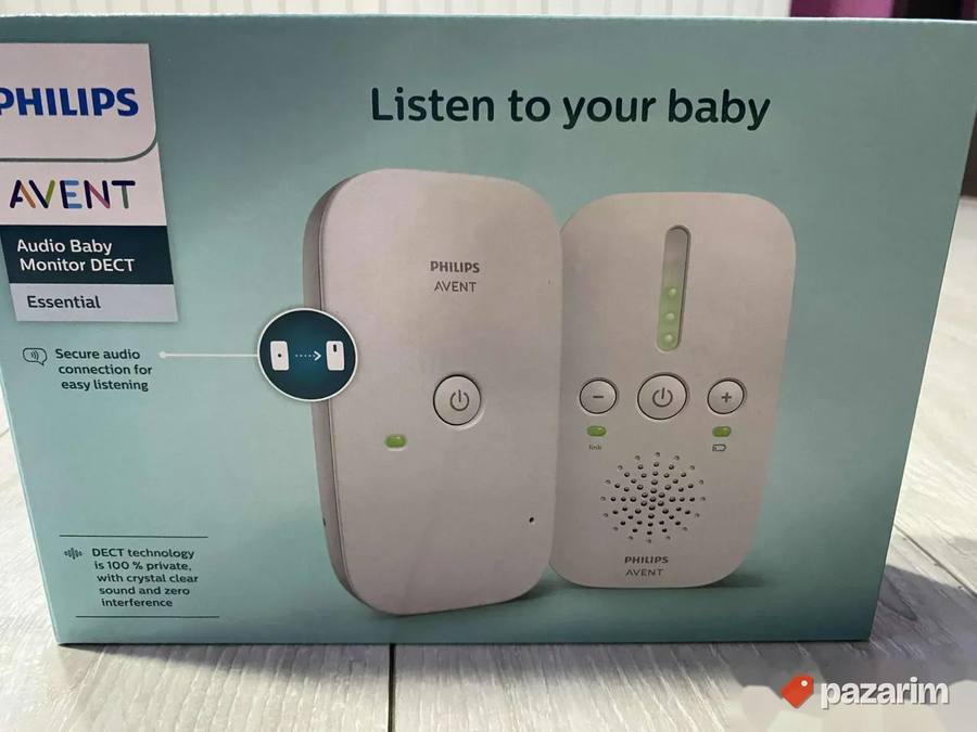 NOV Philips Avent audio bebi monitor (SCD502) 5