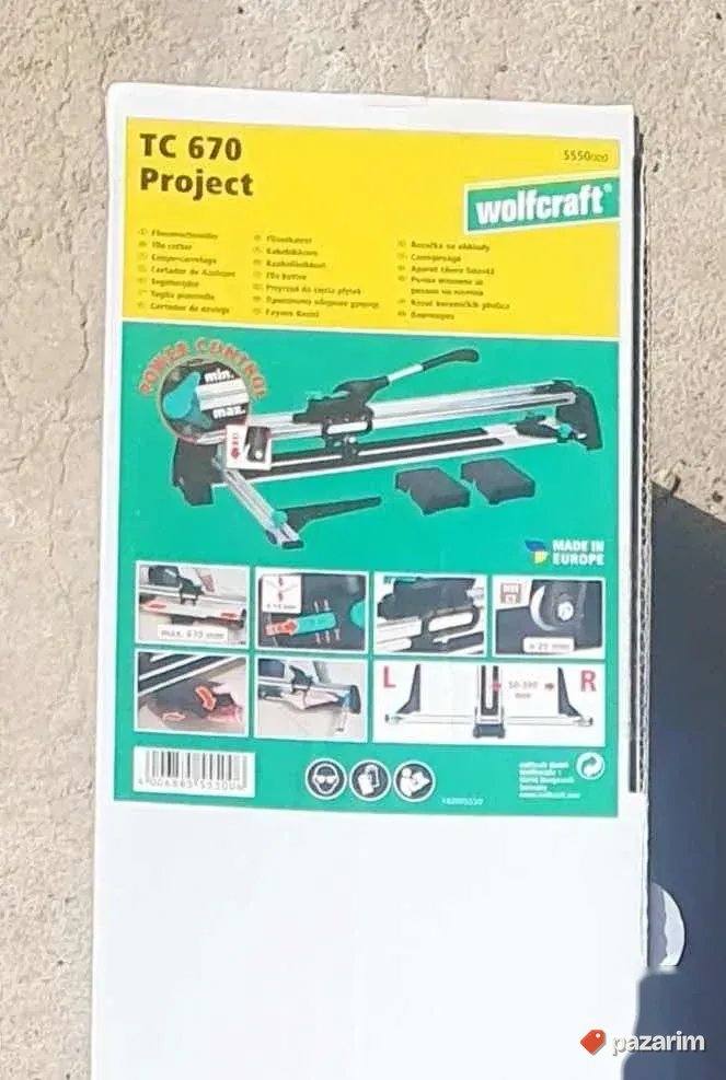 Nova Wolfcraft TC 670 Project mašina za sečenje pločica 2