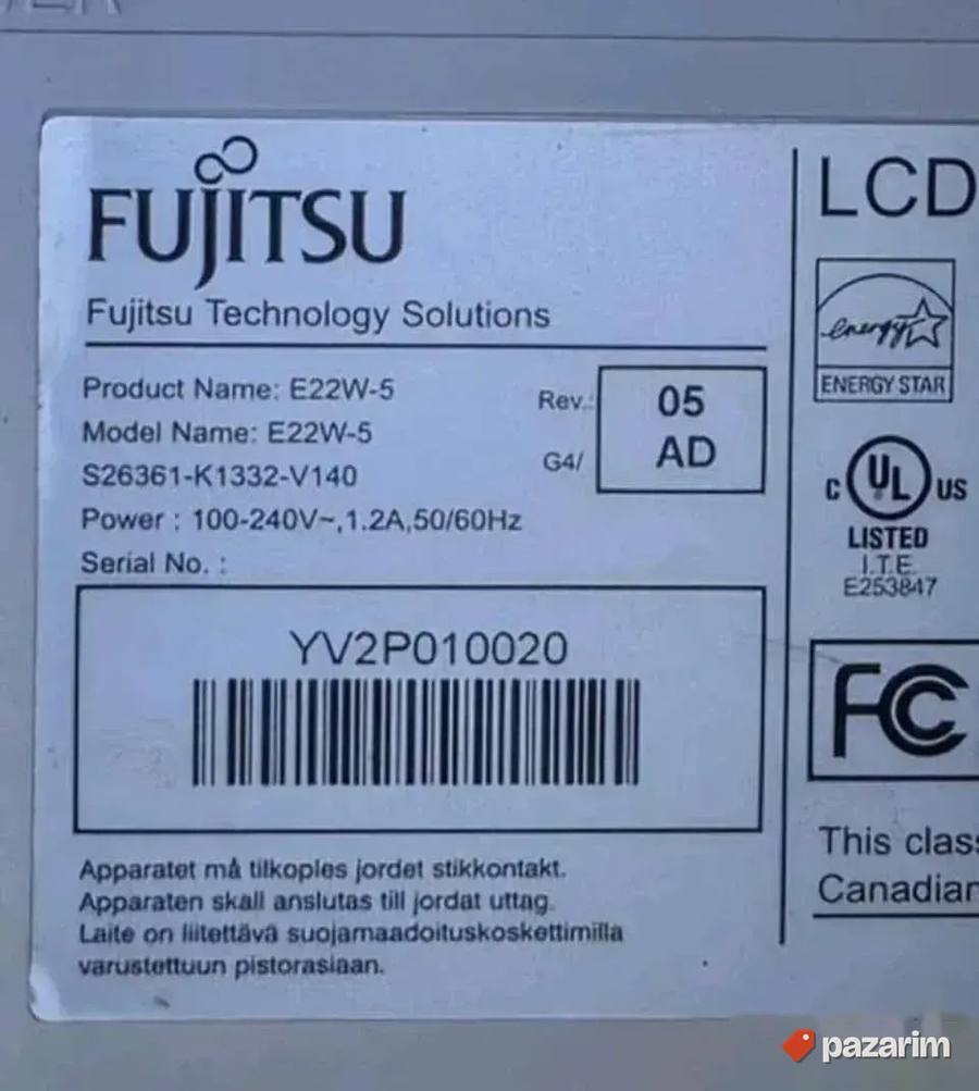 Fujitsu LCD monitori 22 inča 8