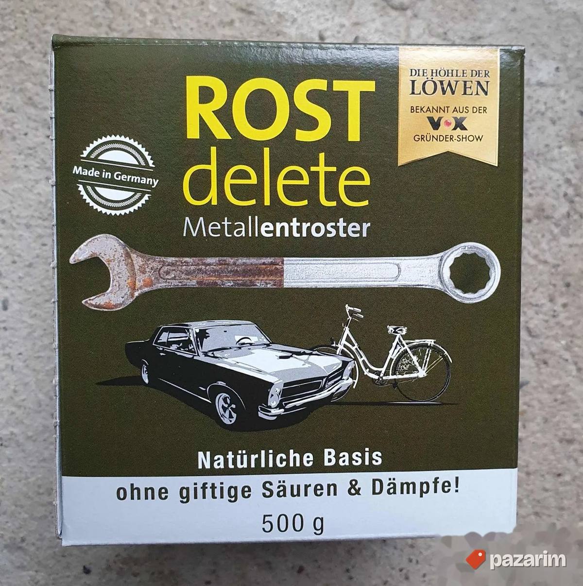 ROSTdelete odstranjivač rđe 500g nemački kvalitet 1