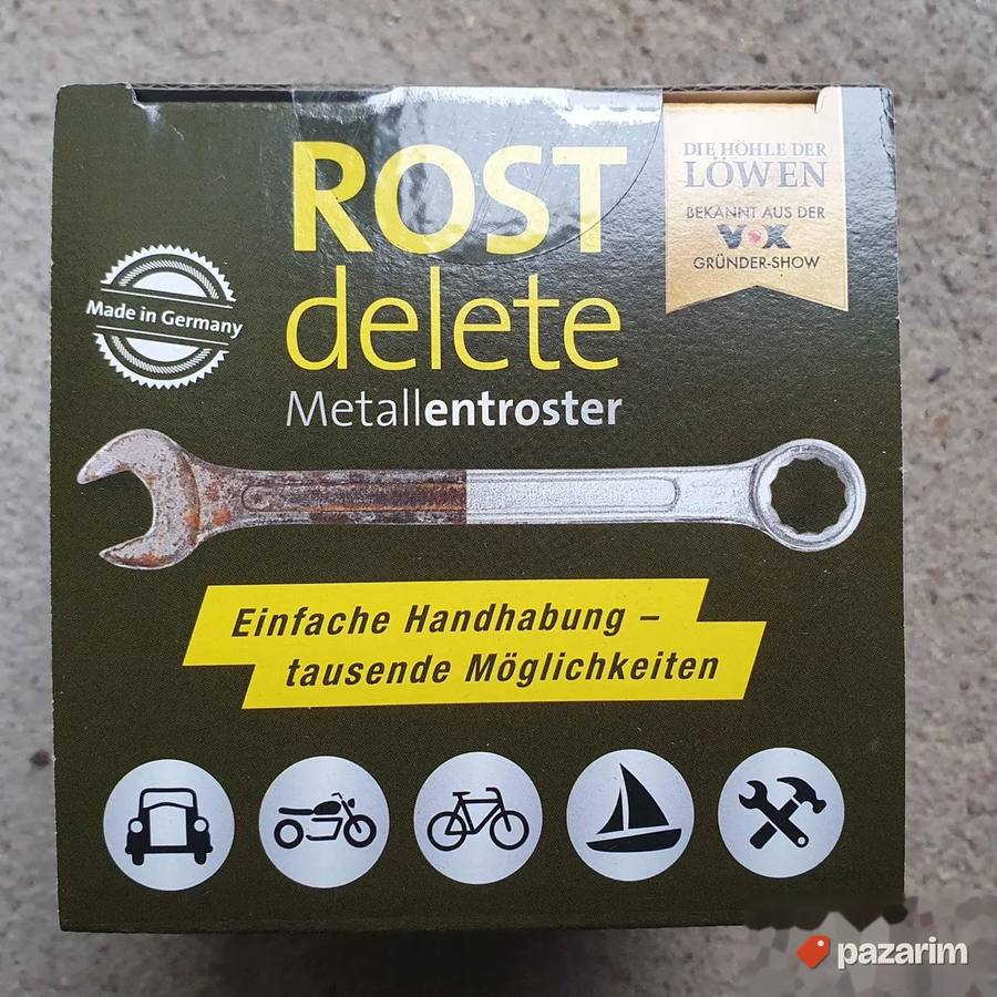 ROSTdelete odstranjivač rđe 500g nemački kvalitet 3