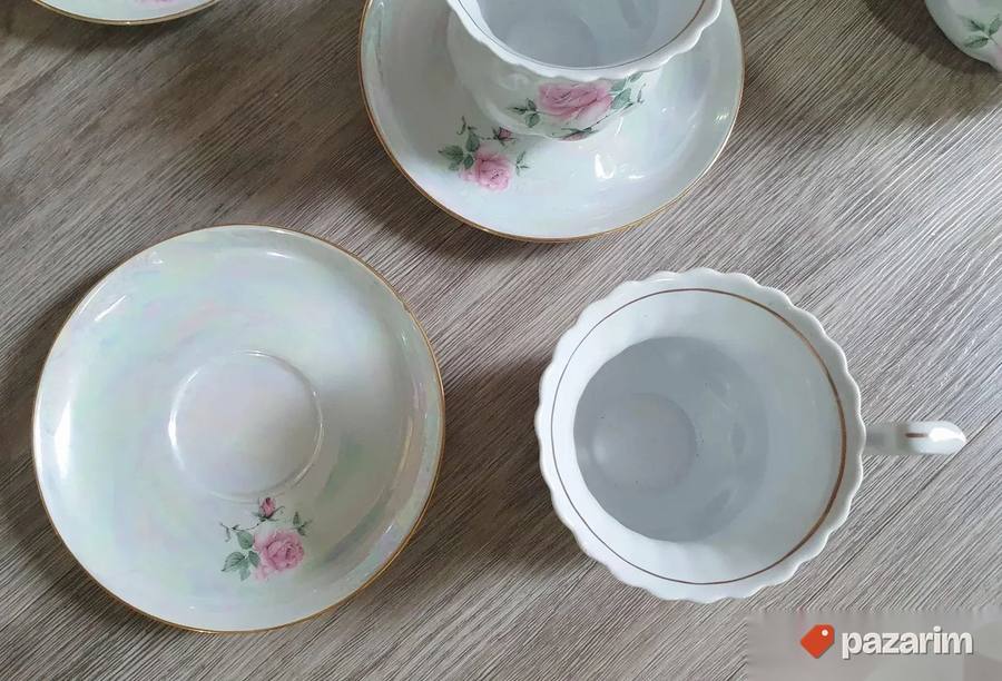 Prelep porcelanski servis za kafu/čaj za 12 osoba 5