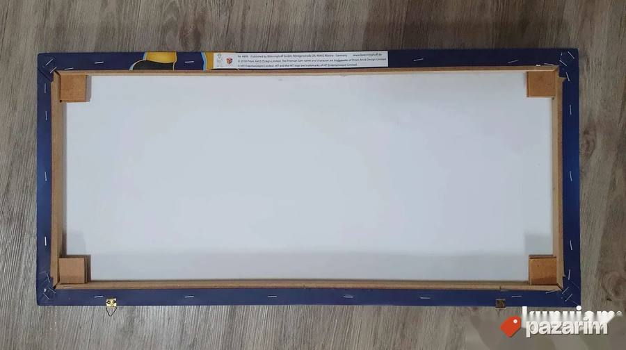 Vatrogasac Sem canvas slika za dečiju sobu 33x70 cm 2