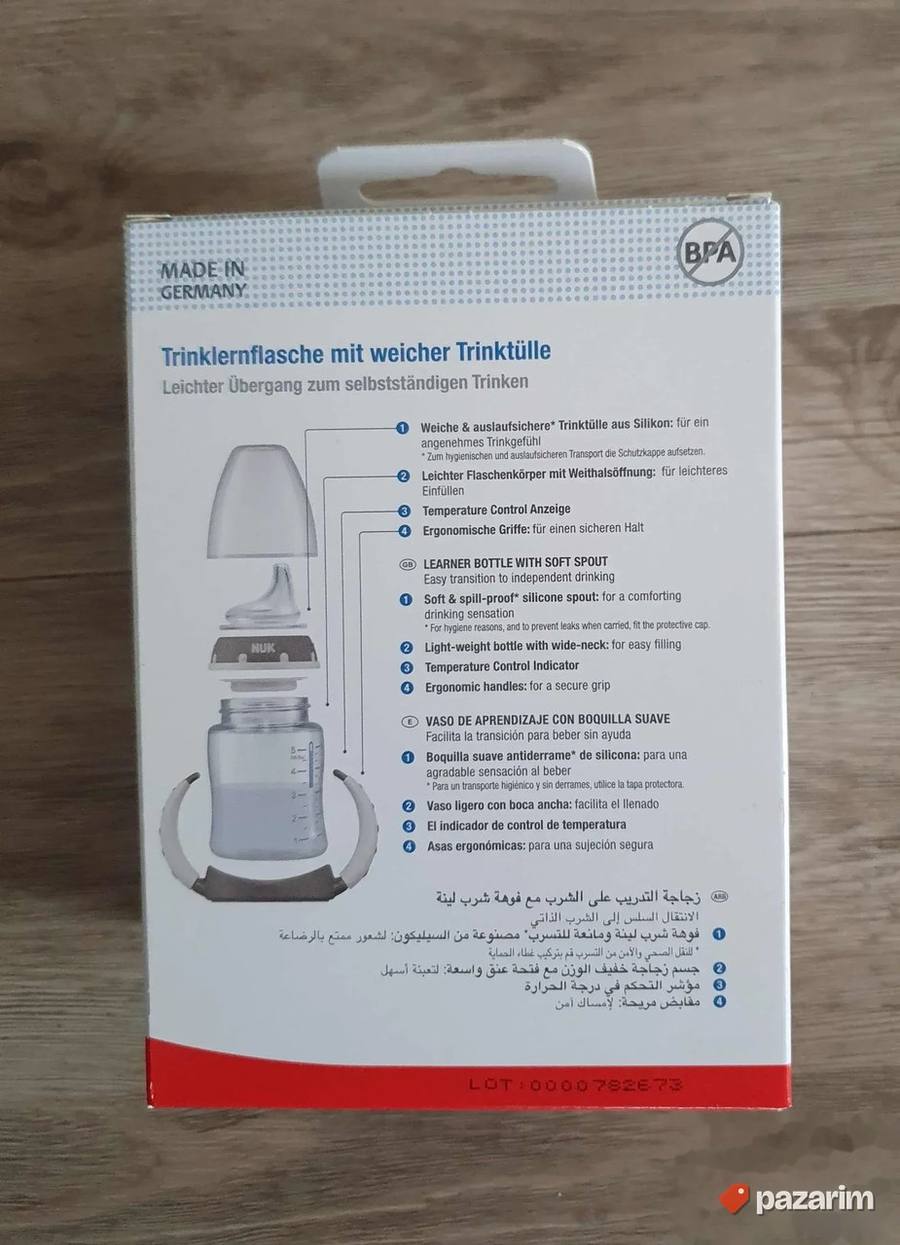 NUK flašice za bebe 150 ml i 240 ml, novo 6