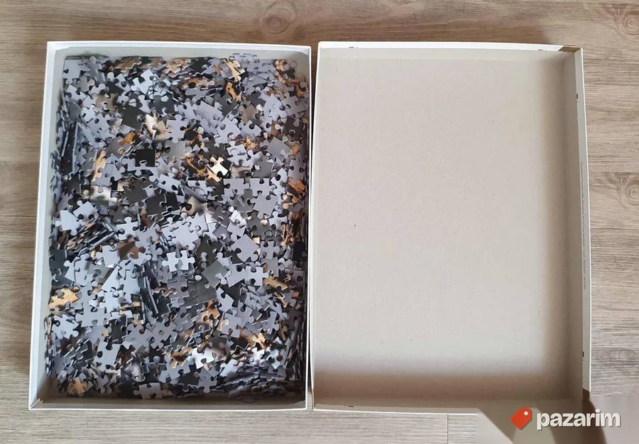 2 velike slagalice od 1000 delova – Santorini i Leopard 4