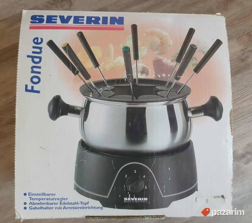 Severin fondue set 19 viljušaka 1500W
