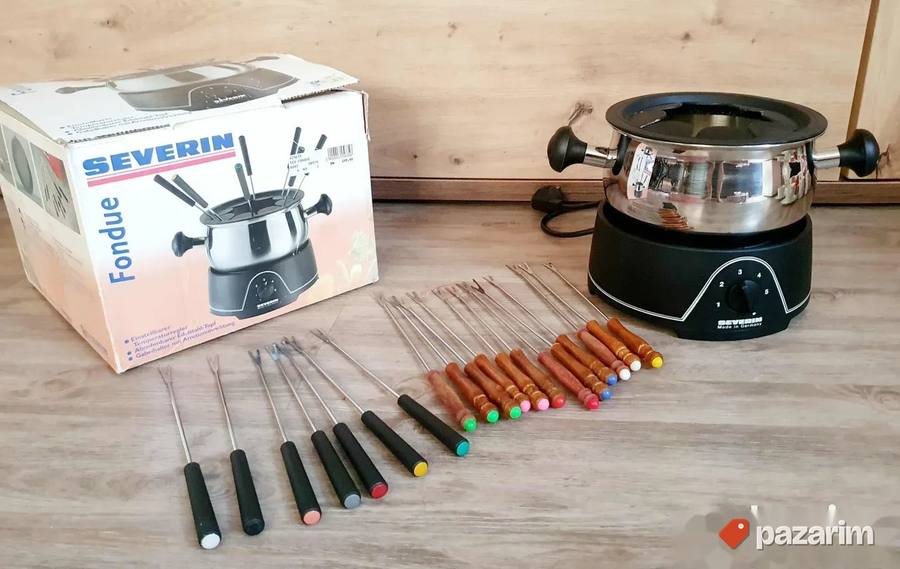 Severin fondue set 19 viljušaka 1500W 2