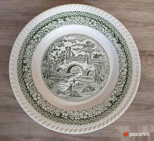 Prelep set od 4 engleska porcelanska tanjira