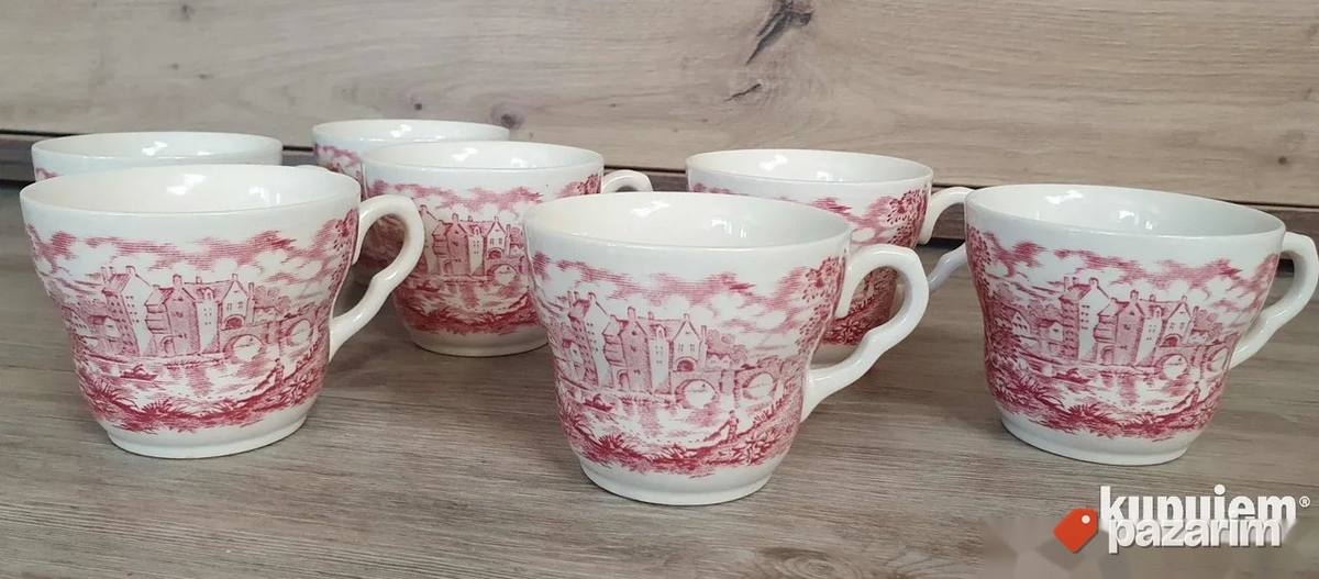 7 prelepih engleskih vintage porcelanskih šolja 1