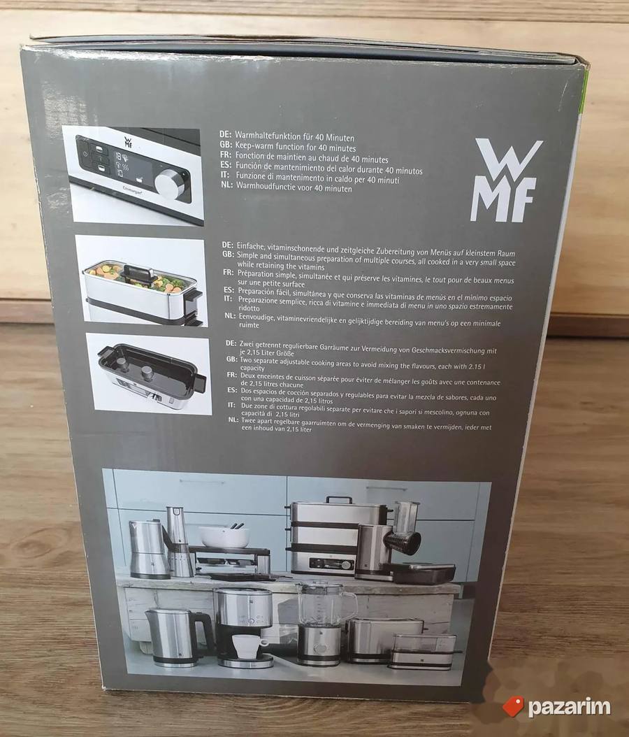 WMF Kuchenminis parni kuvar 900 W 7