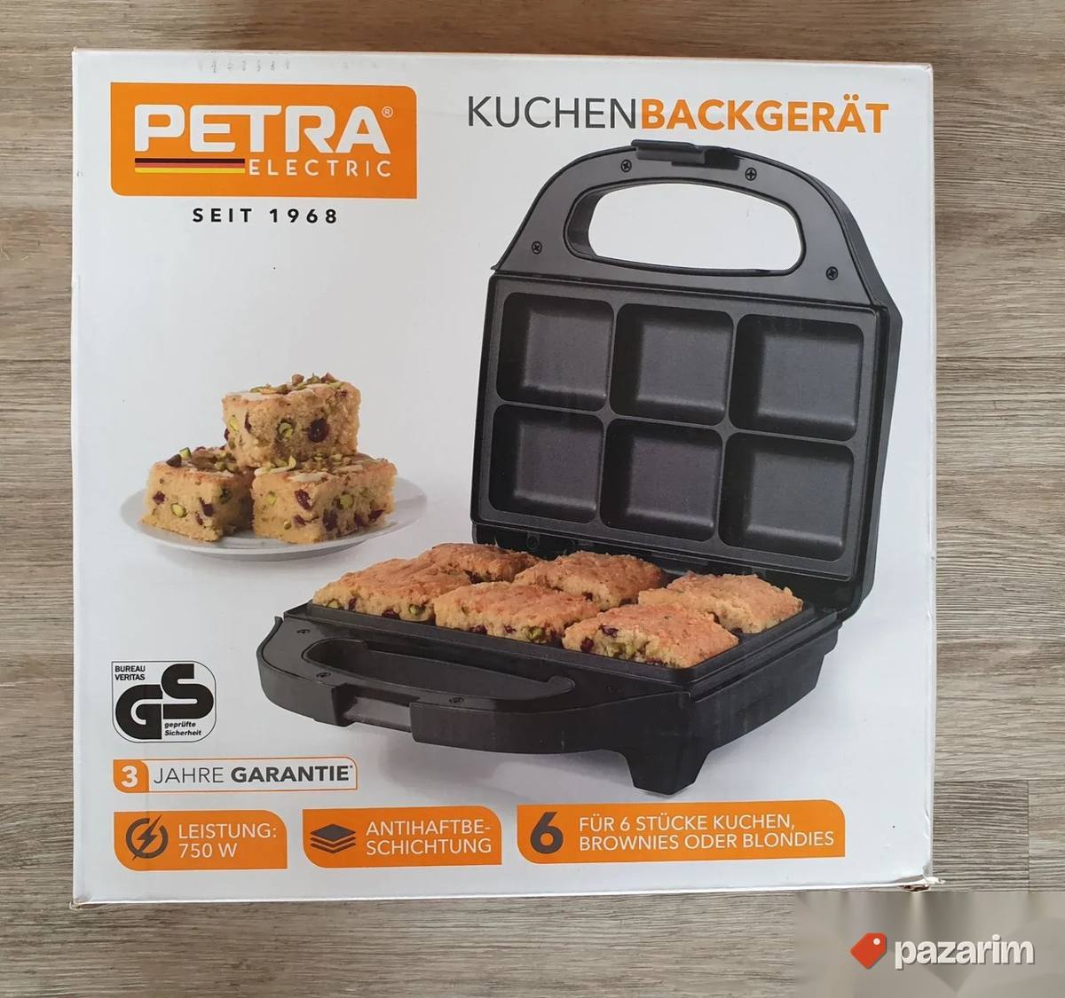 Nov PETRA Electrični aparat za Brownies i kolače 1
