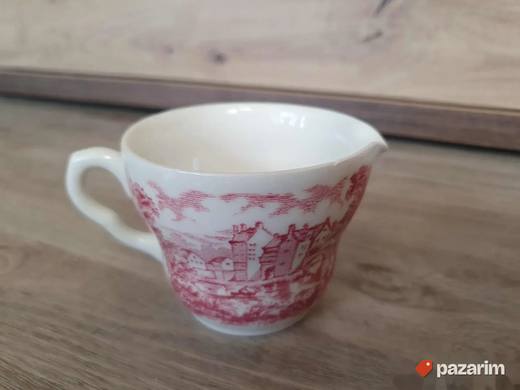 Vintage porcelanske šolje/bokali ružičasti motiv