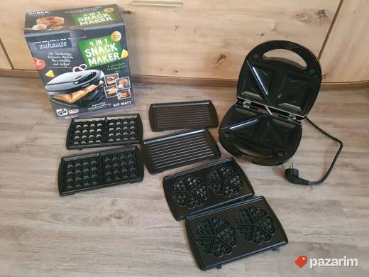 4 u 1 aparat za sendviče, vafle i gril 760W, kao nov