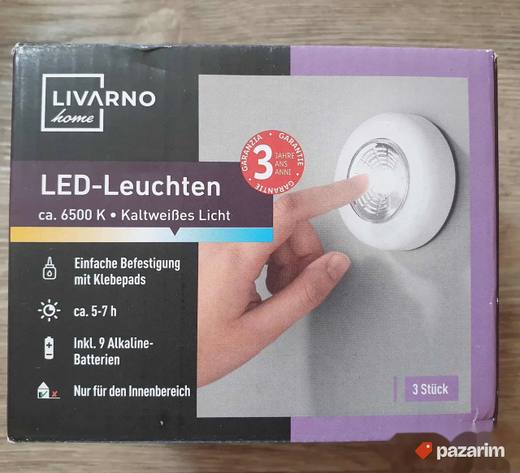 Nov komplet LIVARNO home LED spot lampi, potpuno nov i nekor
