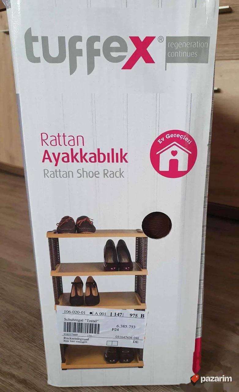Tuffex Rattan cipelarnik sa 5 nivoa NOVO 2
