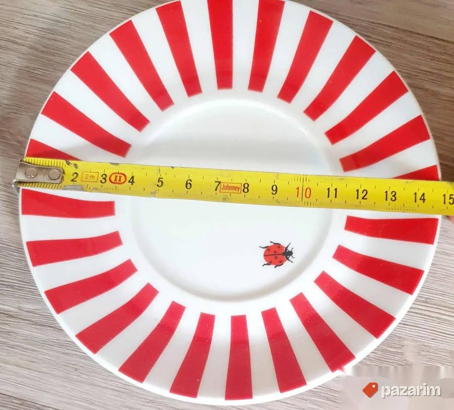 Retro / Vintage porcelanski set Bubamara (tanjiri i šolje) 4