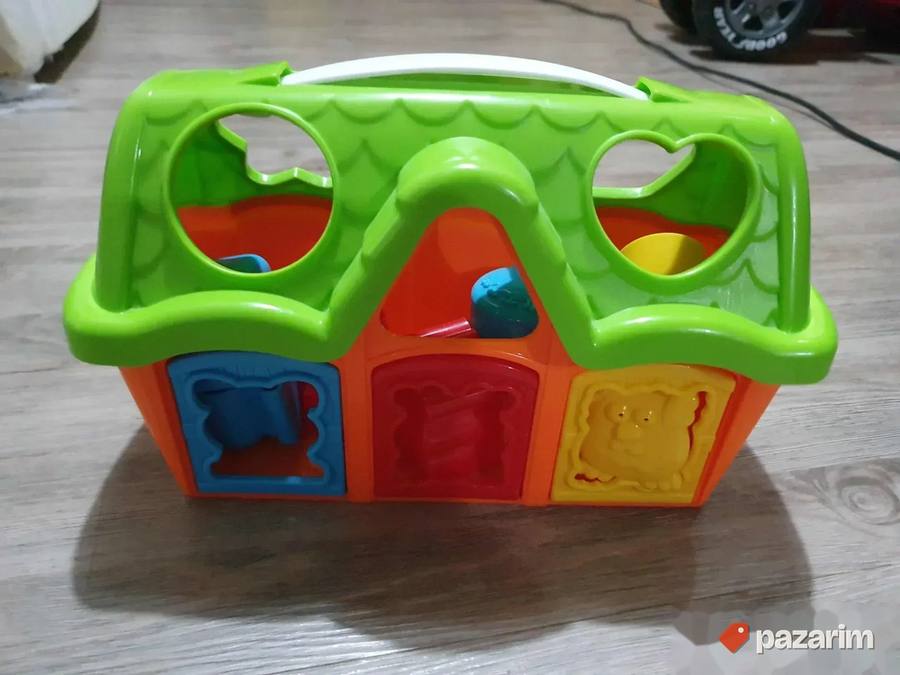 Playgo edukativna kućica umetaljka sa oblicima 2
