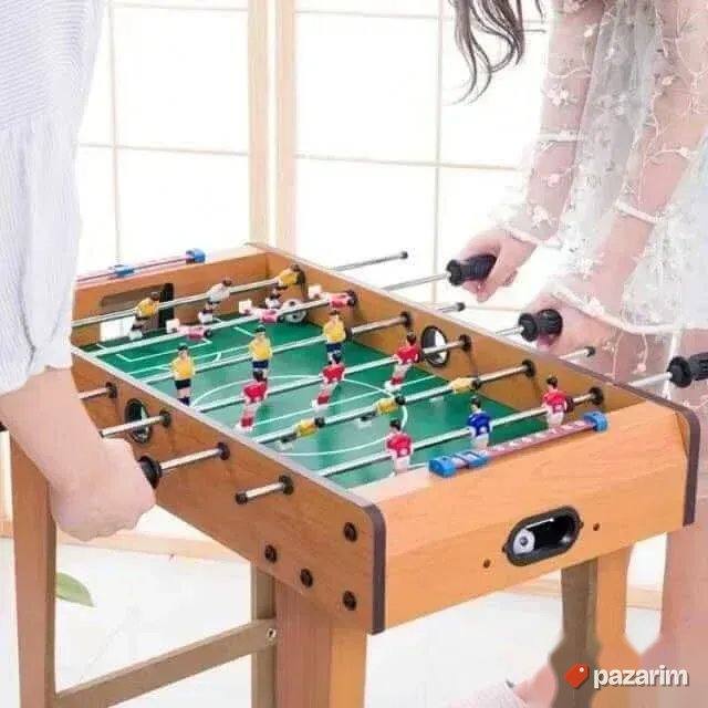 Stoni fudbal sa nogarima od drveta za decu i odrasle 4