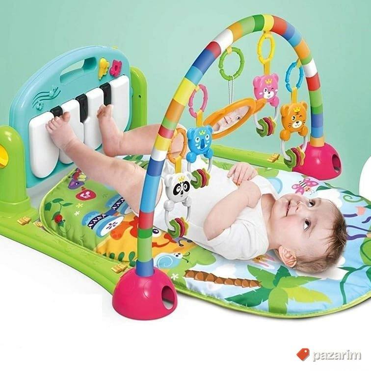Prostirka podloga za bebe+ KLAVIR +razni dodaci 1