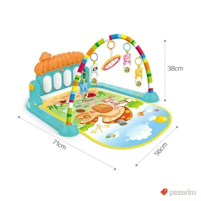 Prostirka podloga za bebe+ KLAVIR +razni dodaci 3