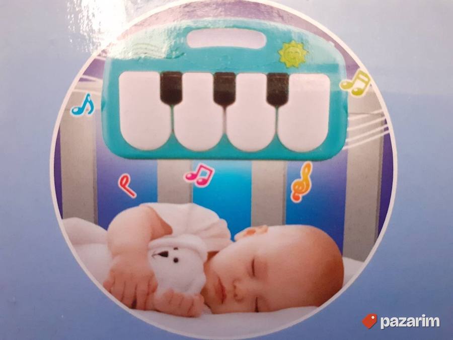Prostirka podloga za bebe+ KLAVIR +razni dodaci 6