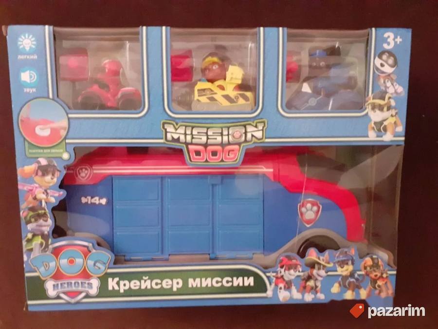 Kamion kamper Patrolne šape +3 figure šape igracka 4
