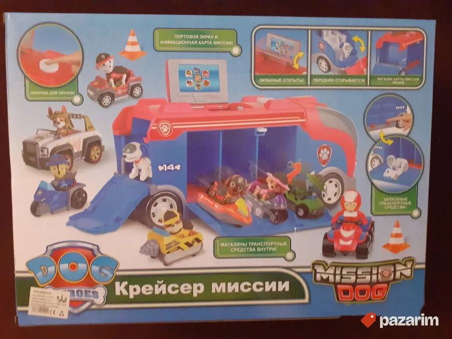 Kamion kamper Patrolne šape +3 figure šape igracka 5