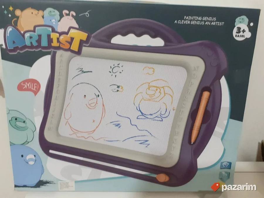 VELIKA tabla piši briši + olovka za decu 6
