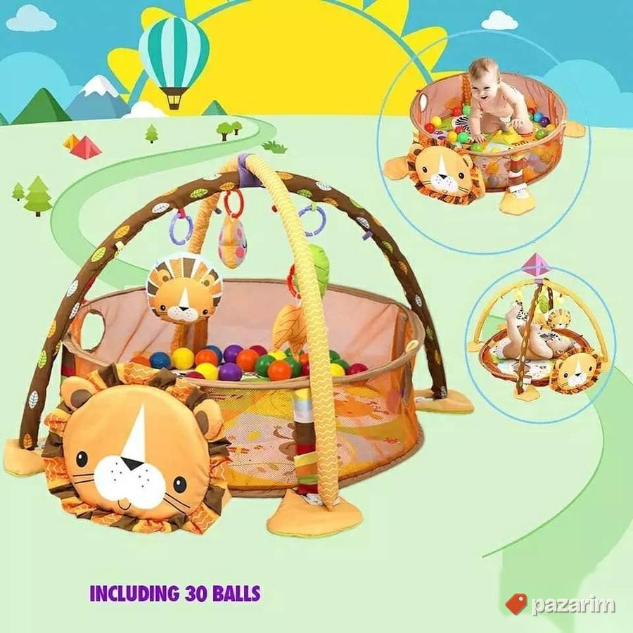 Set podloga ogradica LAV+Loptice+igracke+prostirka 2