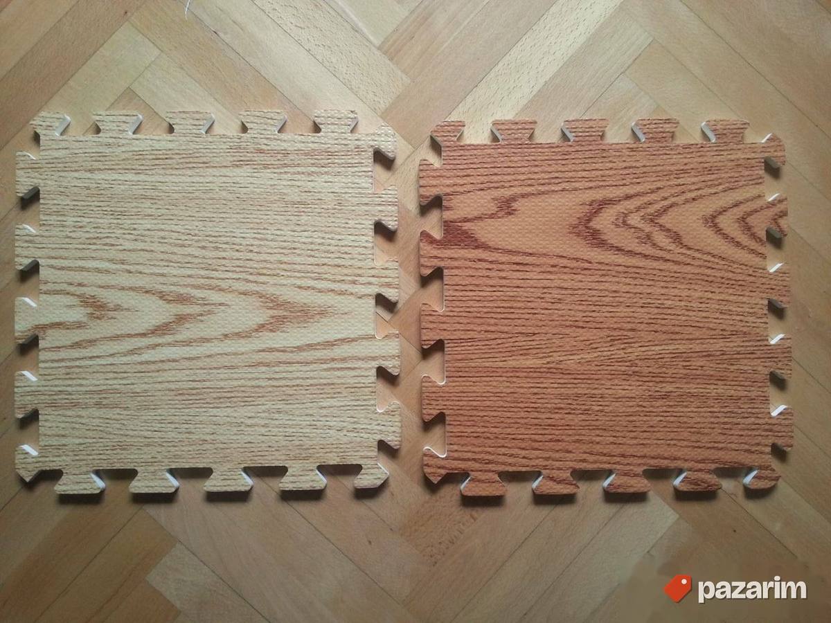 HIT ! Puzzle za pod i obloga za zid kao GODOVI DRVETA/ 8 kom 1