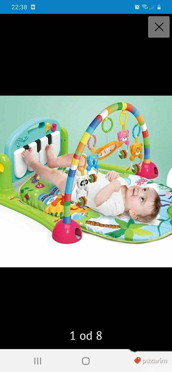PODLOGA prostirka za bebe+ KLAVIR+ dodaci 5
