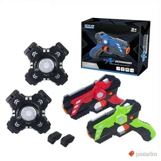 LASER SET / 2 pistolja+2 mete sa kaiševima