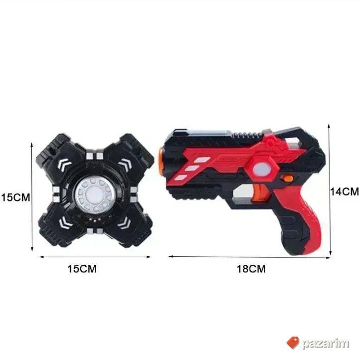 LASER SET / 2 pistolja+2 mete sa kaiševima 5