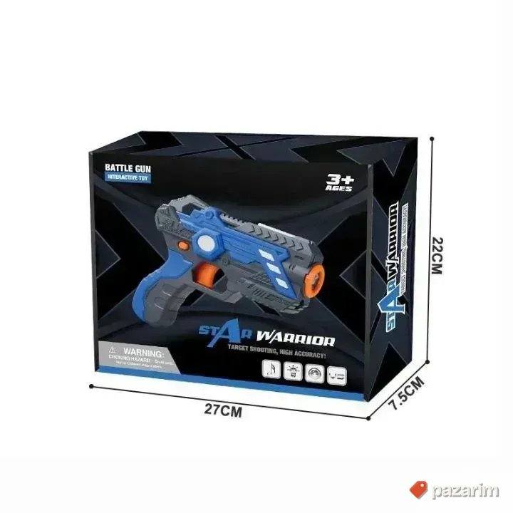 LASER SET / 2 pistolja+2 mete sa kaiševima 8
