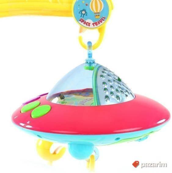 Muzicka vrteška ZVEZDANO NEBO Projektor+Daljinski za bebe 4