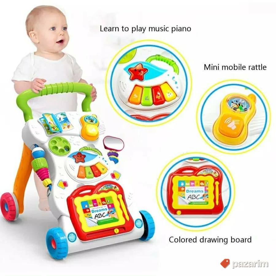Muzicka multifunkcionalna HODALICA guralica za decu 2