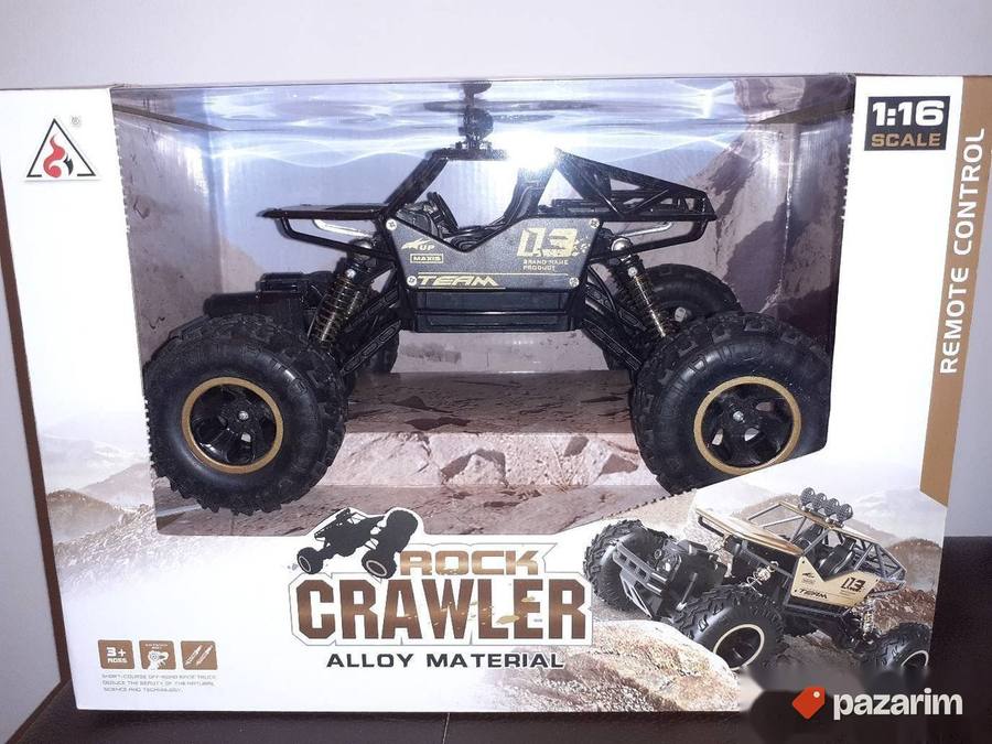 DZIP terenski auto metalni Rock Crawler/Daljinski+ baterije 2