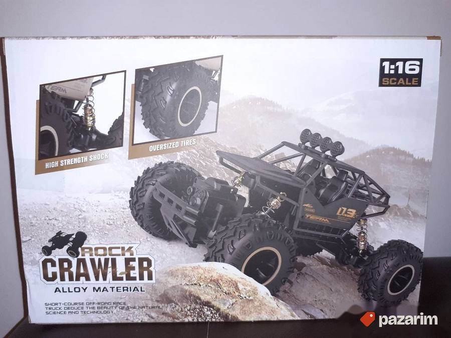 DZIP terenski auto metalni Rock Crawler/Daljinski+ baterije 3