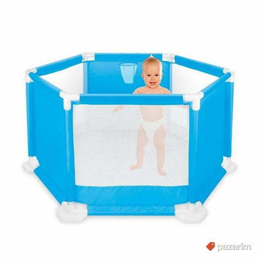 Stabilna ogradica šestougao + KOŠ za bebe