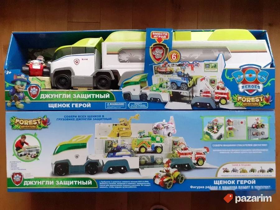 Patrolne šape OGROMNI kamion+1 Rajder+GRATIS poklon igračka 3