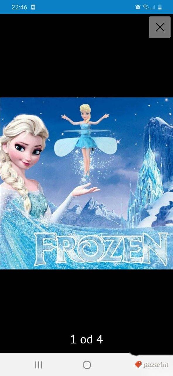 ELZA leteca vila Frozen na senzor igračka 3