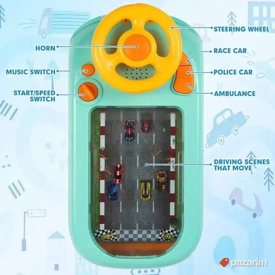 VOLAN auto simulator trkačka staza igracka za decu 5