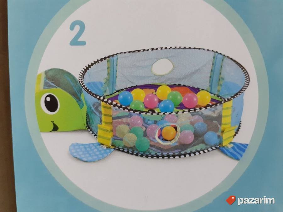 Ogradica za bebe KORNJACA+ prostirka+ loptice+ igracke 3